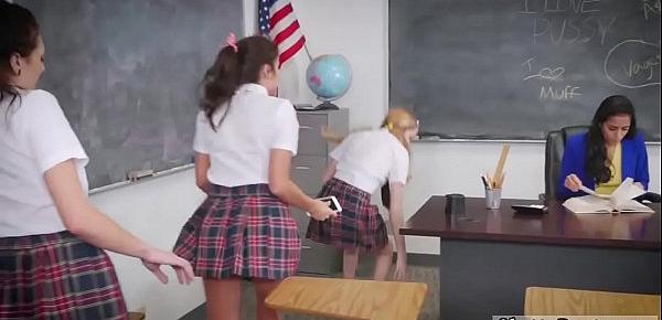  Petite teen lesbian anal licking After School Detention